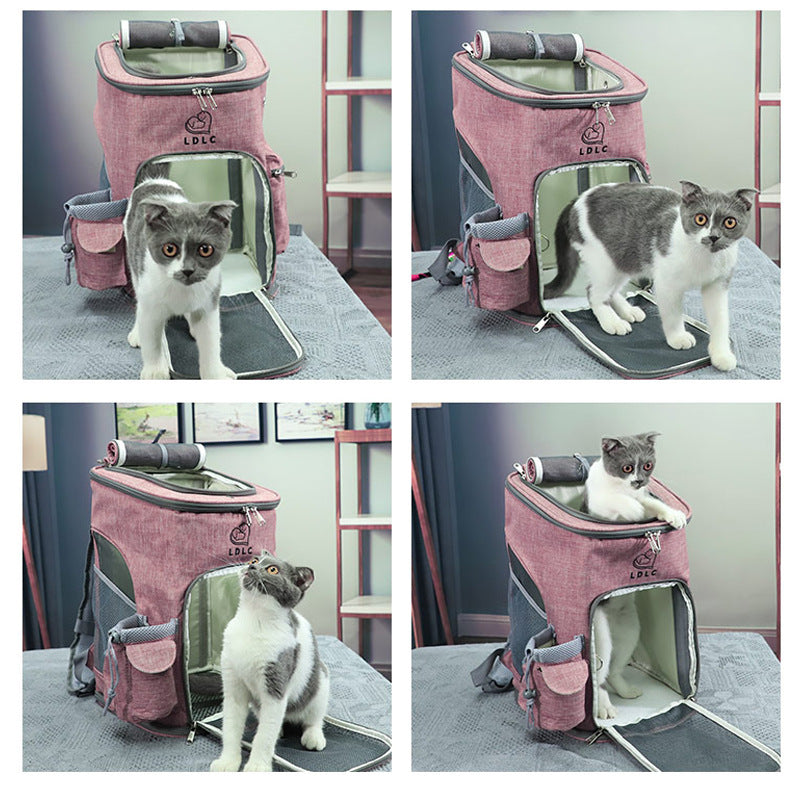Expandable Cat & Dog Carrier Backpack