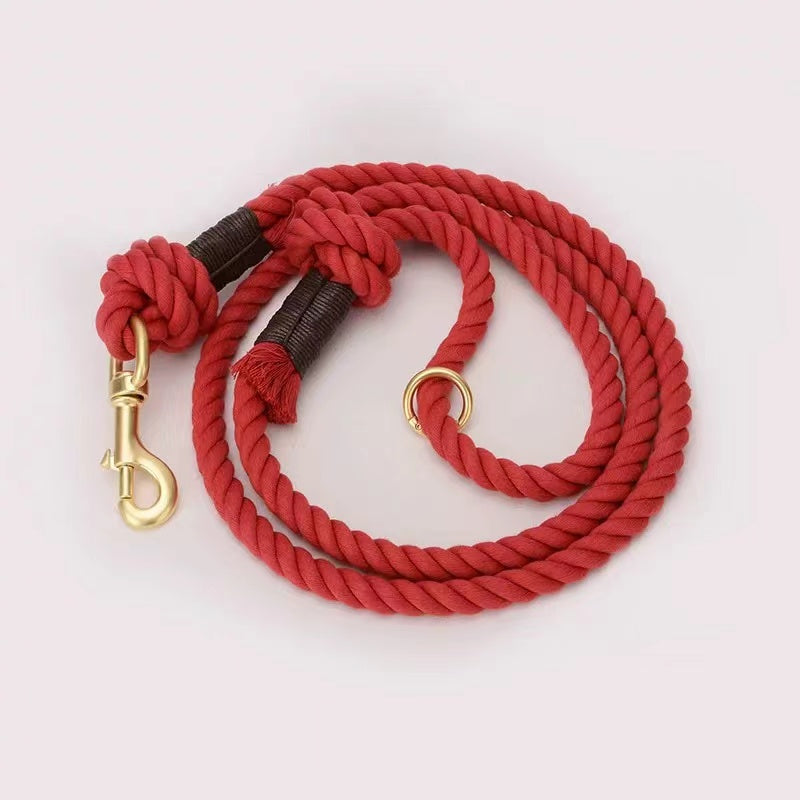 Cotton Rope Dog Leash