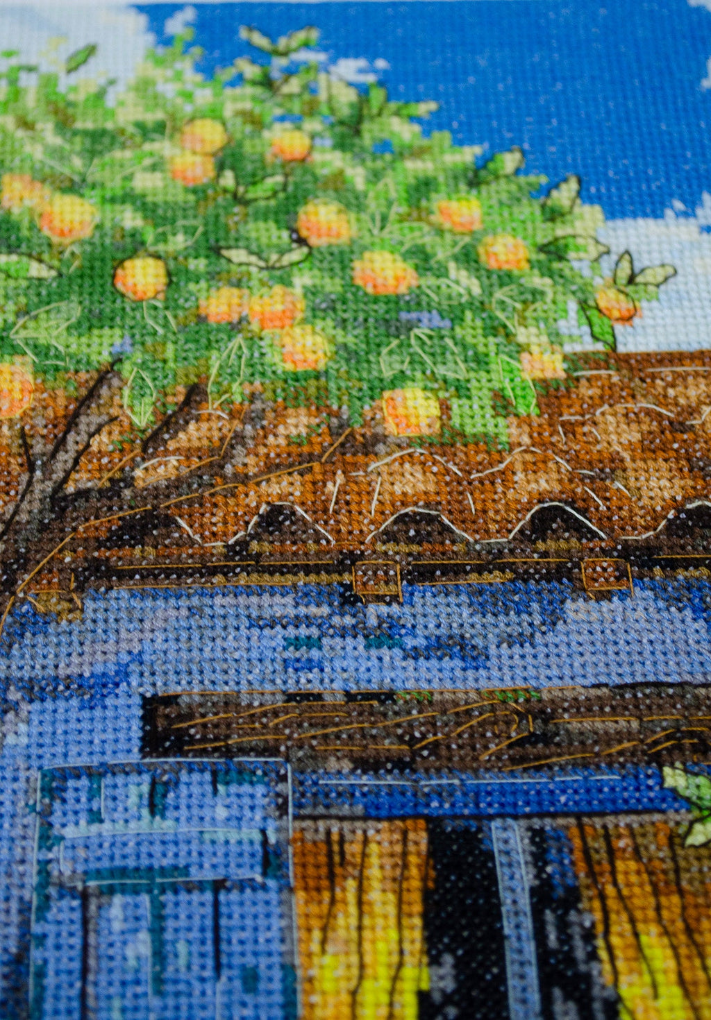 Window Cat Cross-Stitch Kit by Abris Art - photo 6