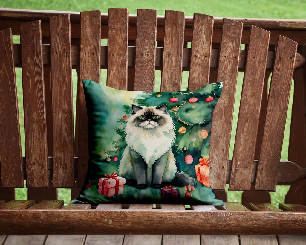 Christmas Cat Throw Pillow Pair - photo 5