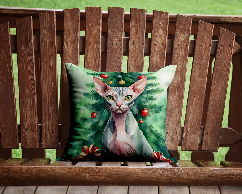 Christmas Cat Throw Pillow Pair - photo 6