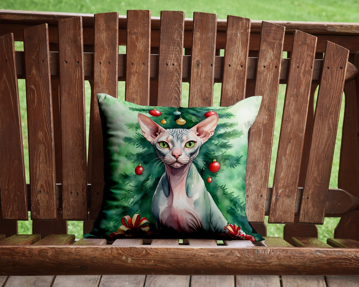 Christmas Cat Throw Pillow Pair - photo 6
