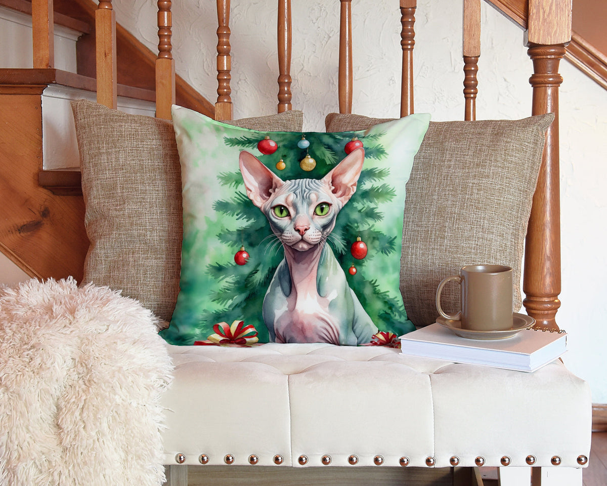 Christmas Cat Throw Pillow Pair - photo 8