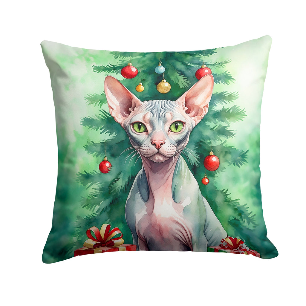 Christmas Cat Throw Pillow Pair - photo 4
