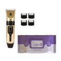 Pampered Pet Gift Set: Wipes & Hair Trimmer + Hair Remover Roller