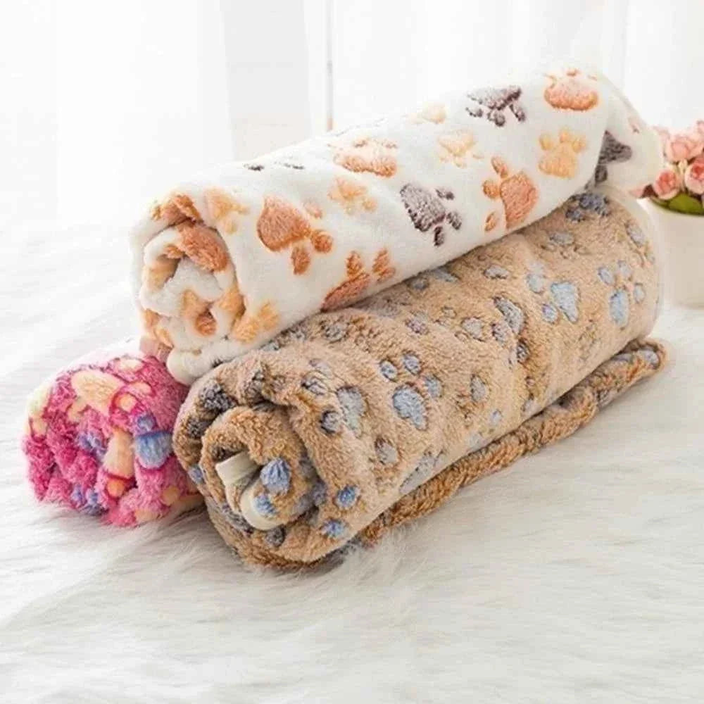 Soft Fleece Pet Blanket, Cartoon Print - photo 4