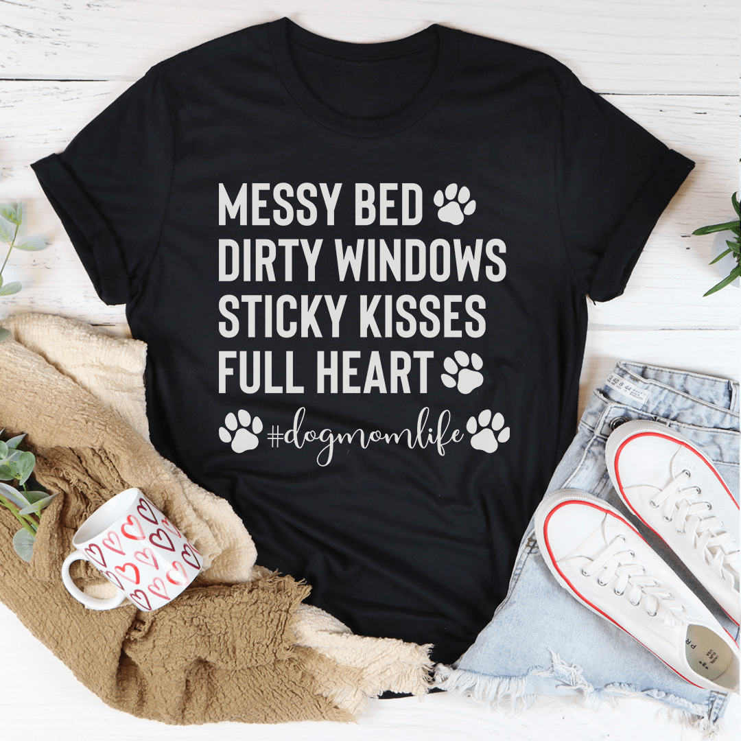 Dog Mom Life T-Shirt (Bella+Canvas)