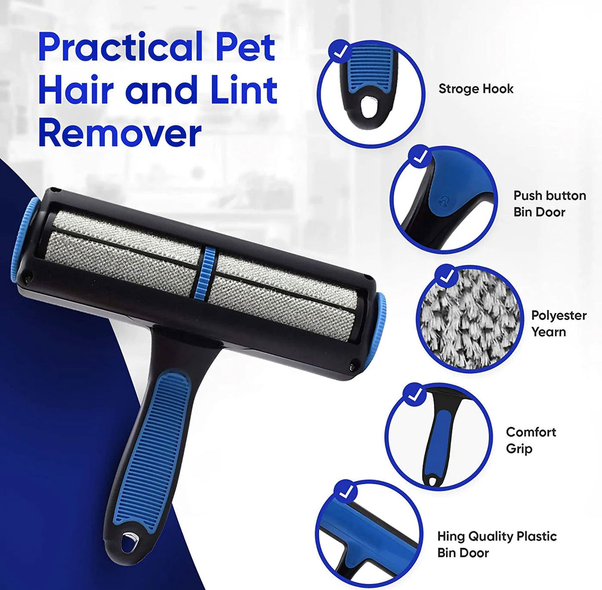 Shed-Control Grooming Kit: Coat Protector Powder + Hair Remover Roller